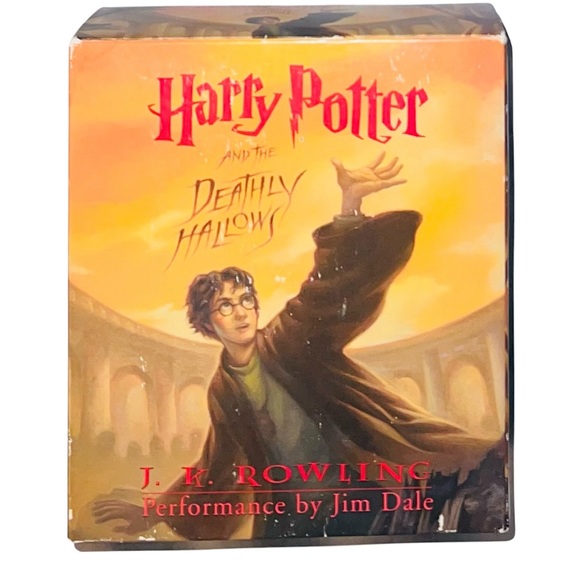 Harry Potter And The Deathly Hallows Audio book (17 CD Set) Read By Jim Dale - Picture 1 of 10